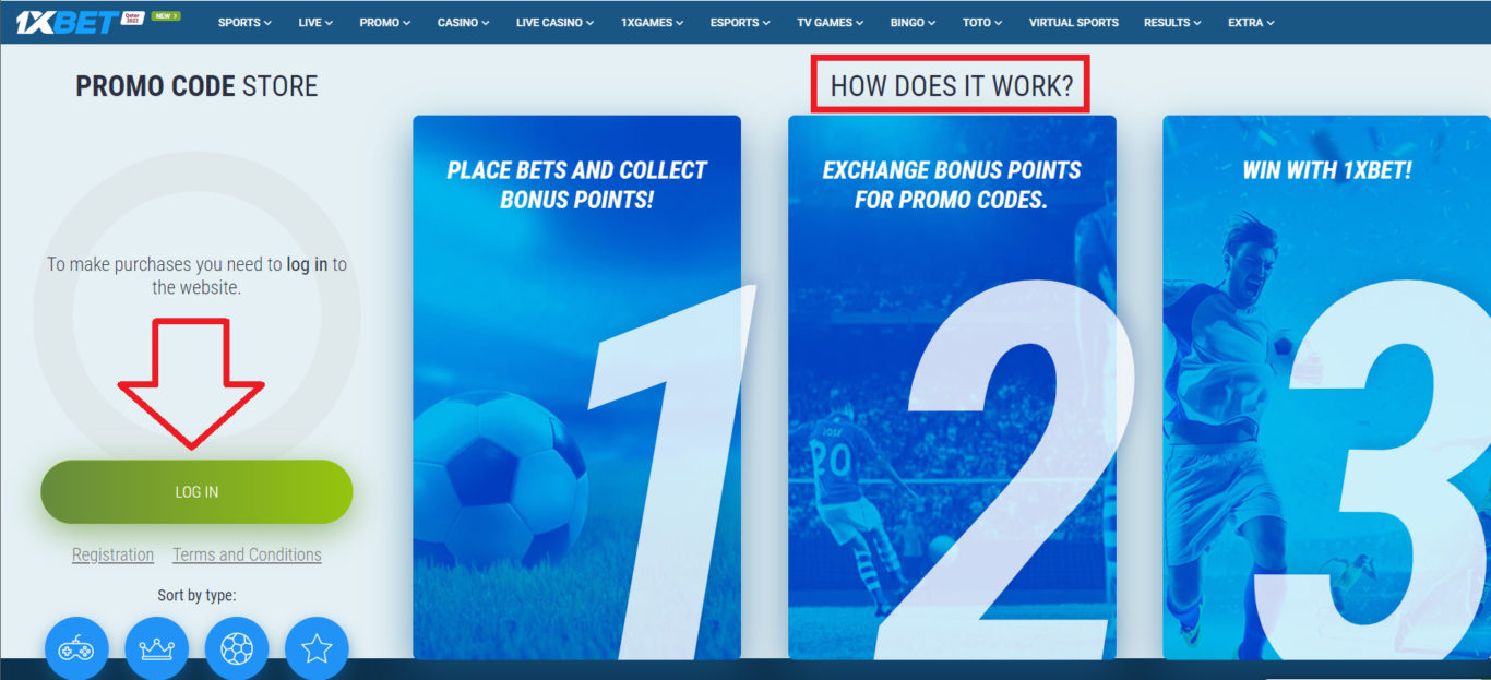 Ways to use 1xBet UG promo code